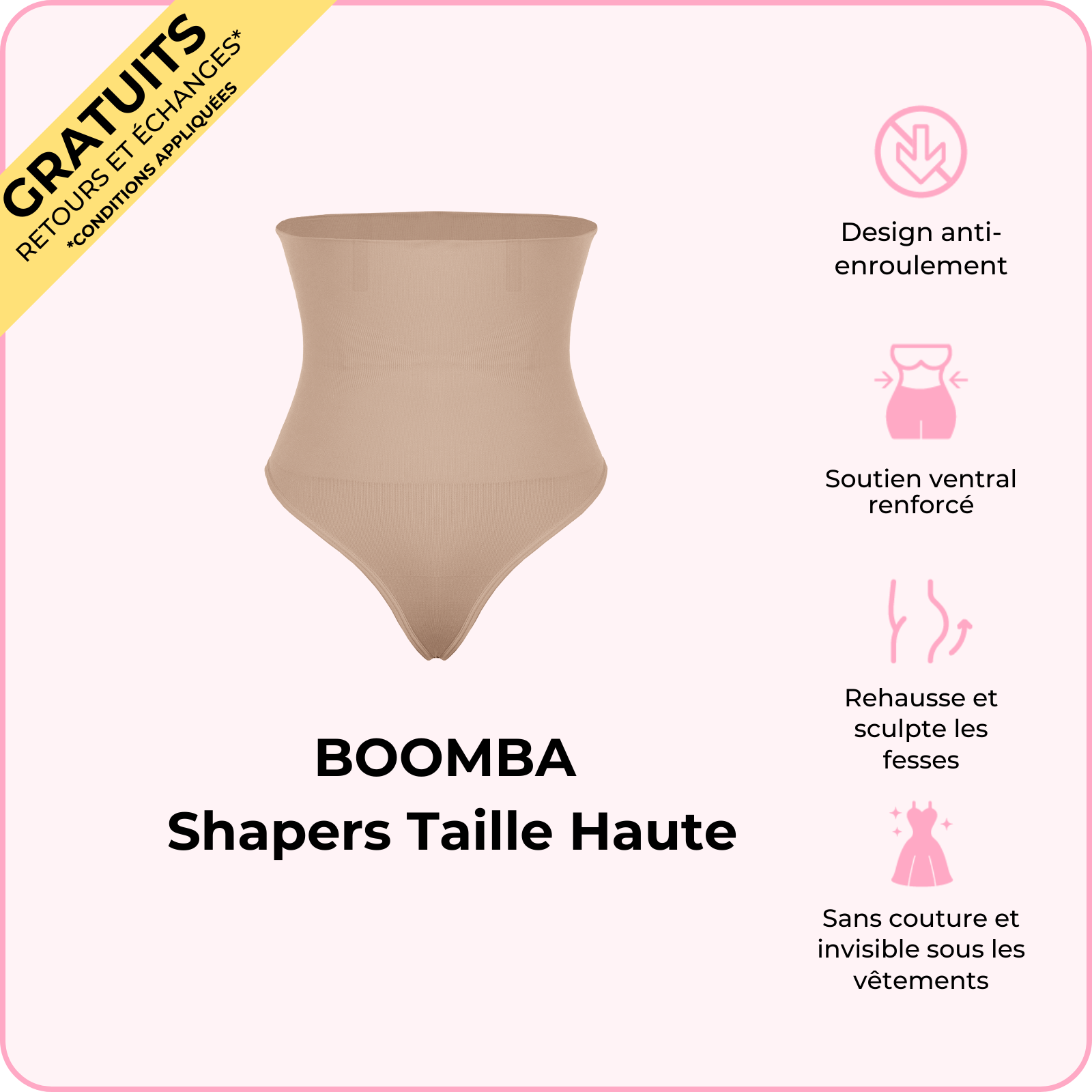 BOOMBA Shapers Taille Haute