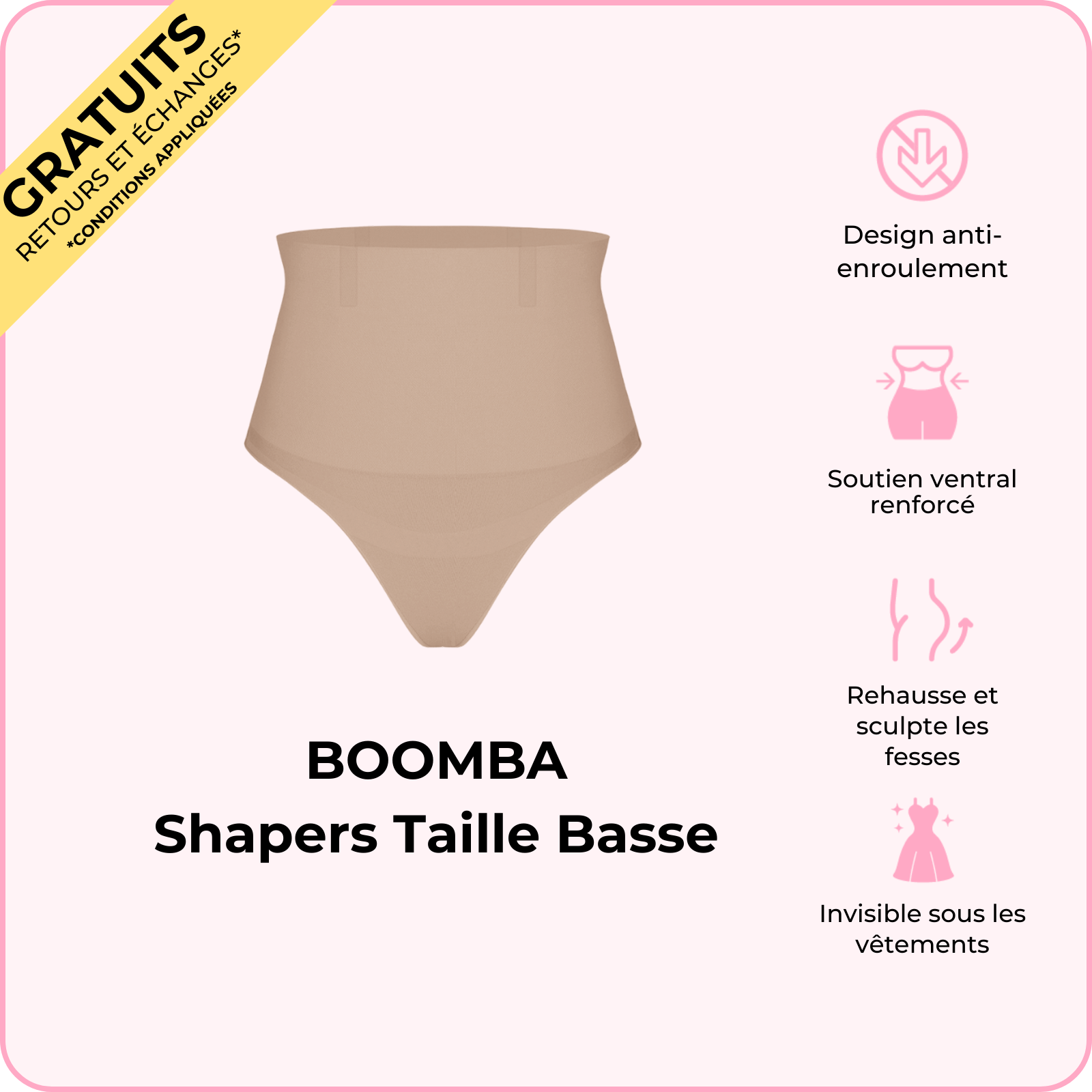 BOOMBA Shapers Taille Basse