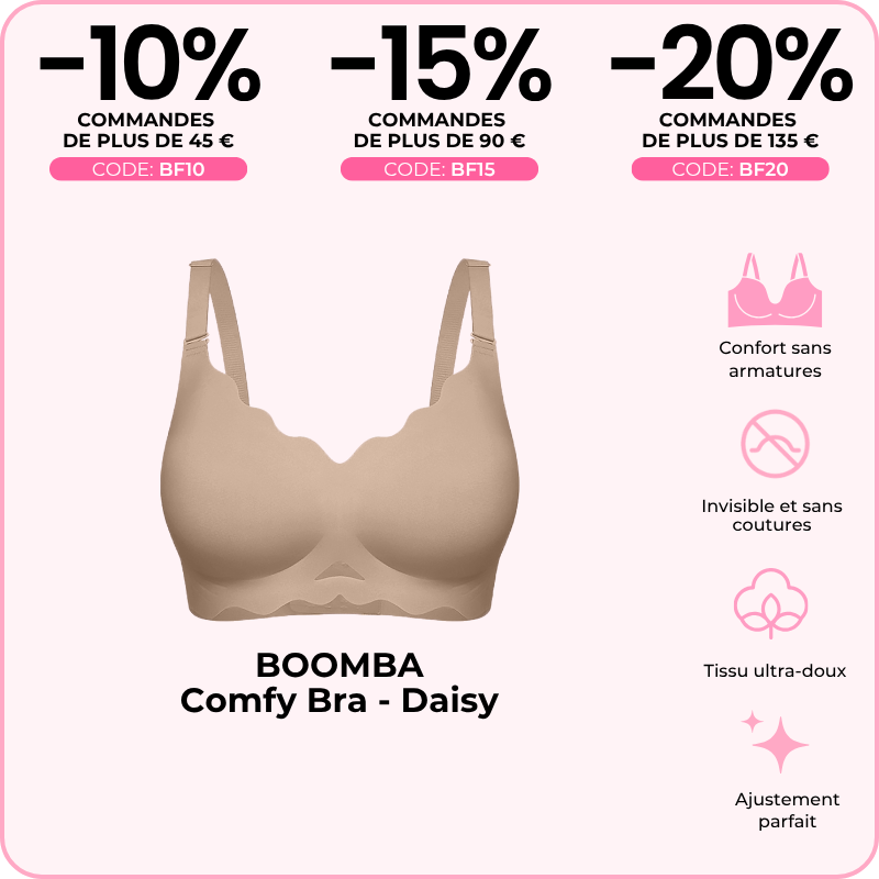 BOOMBA Comfy Bra - Daisy