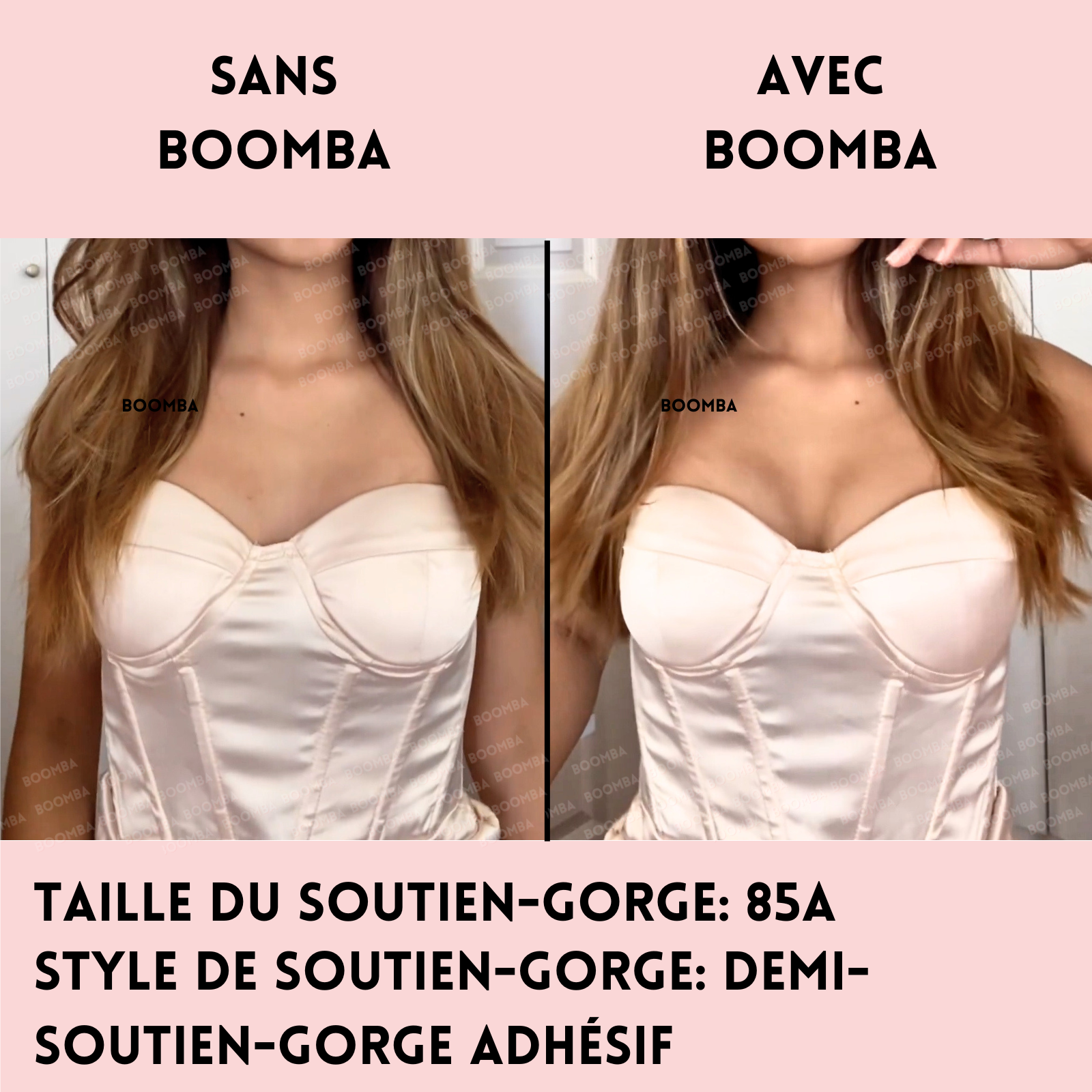 BOOMBA® Demi-soutien-gorge adhésif