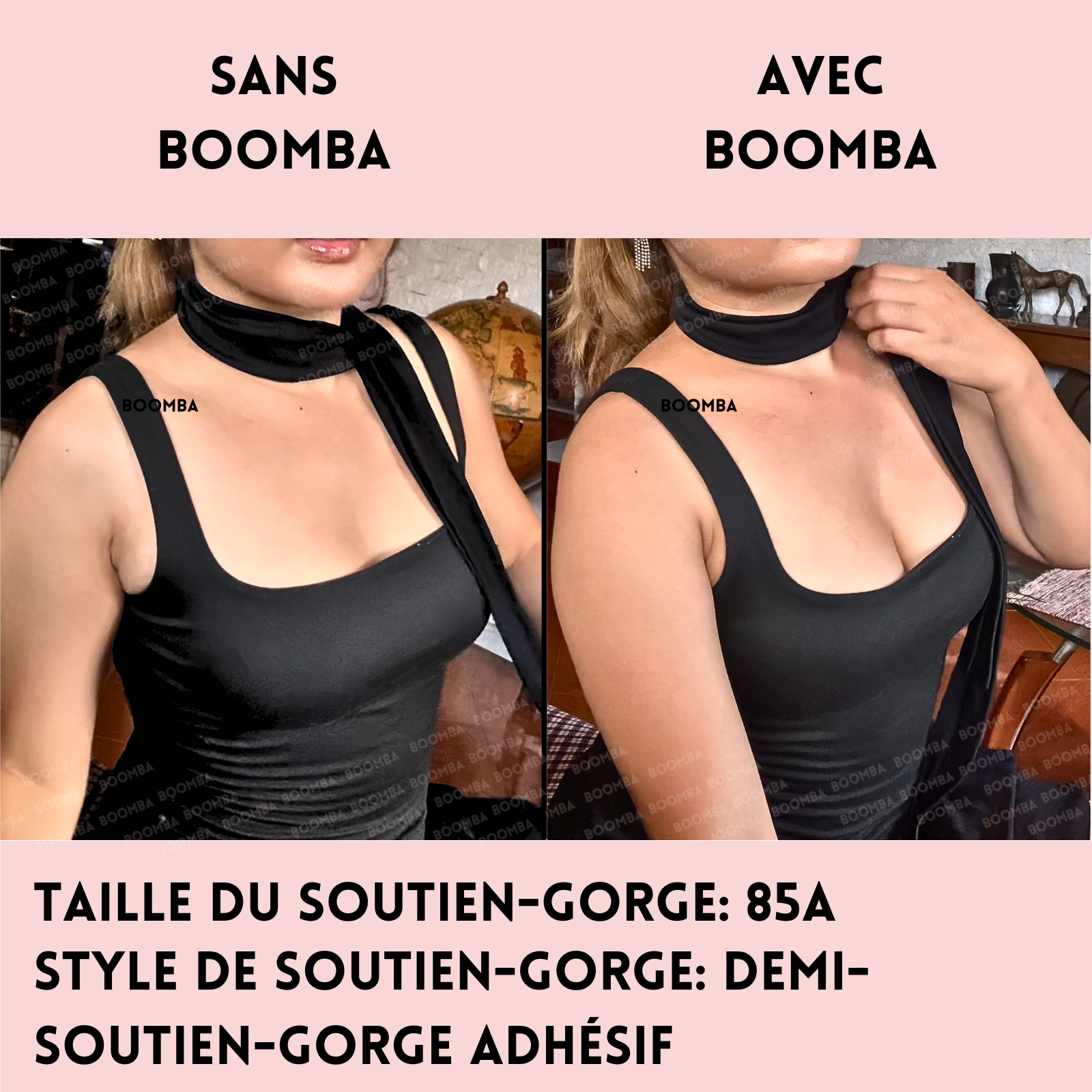 BOOMBA® Demi-soutien-gorge adhésif
