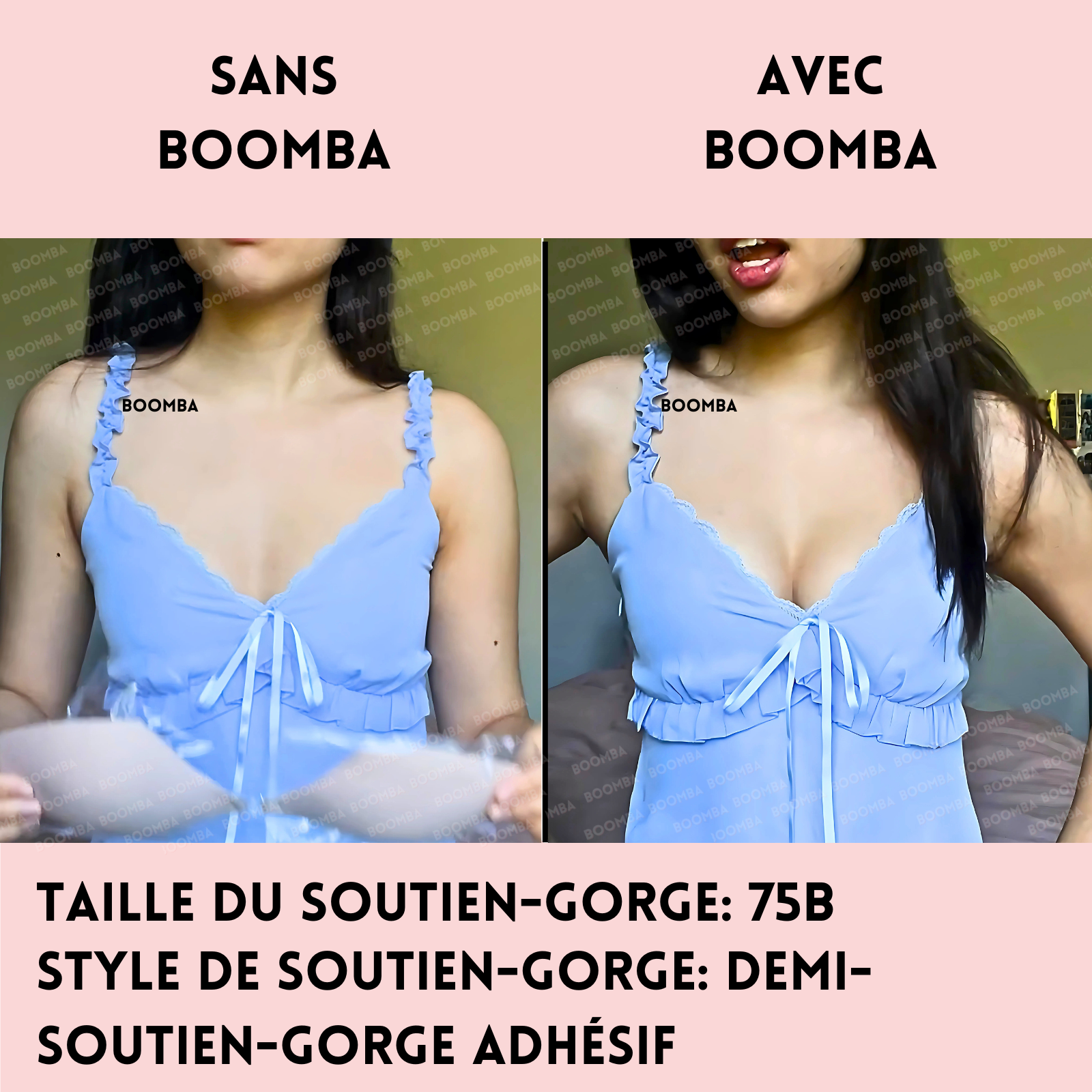 BOOMBA® Demi-soutien-gorge adhésif