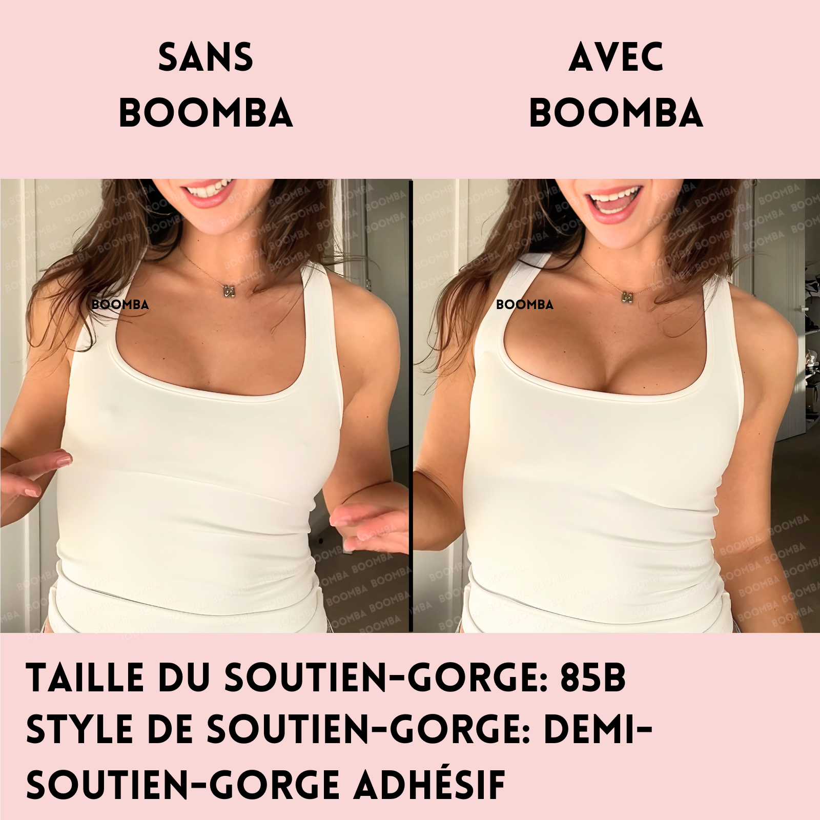 BOOMBA® Demi-soutien-gorge adhésif