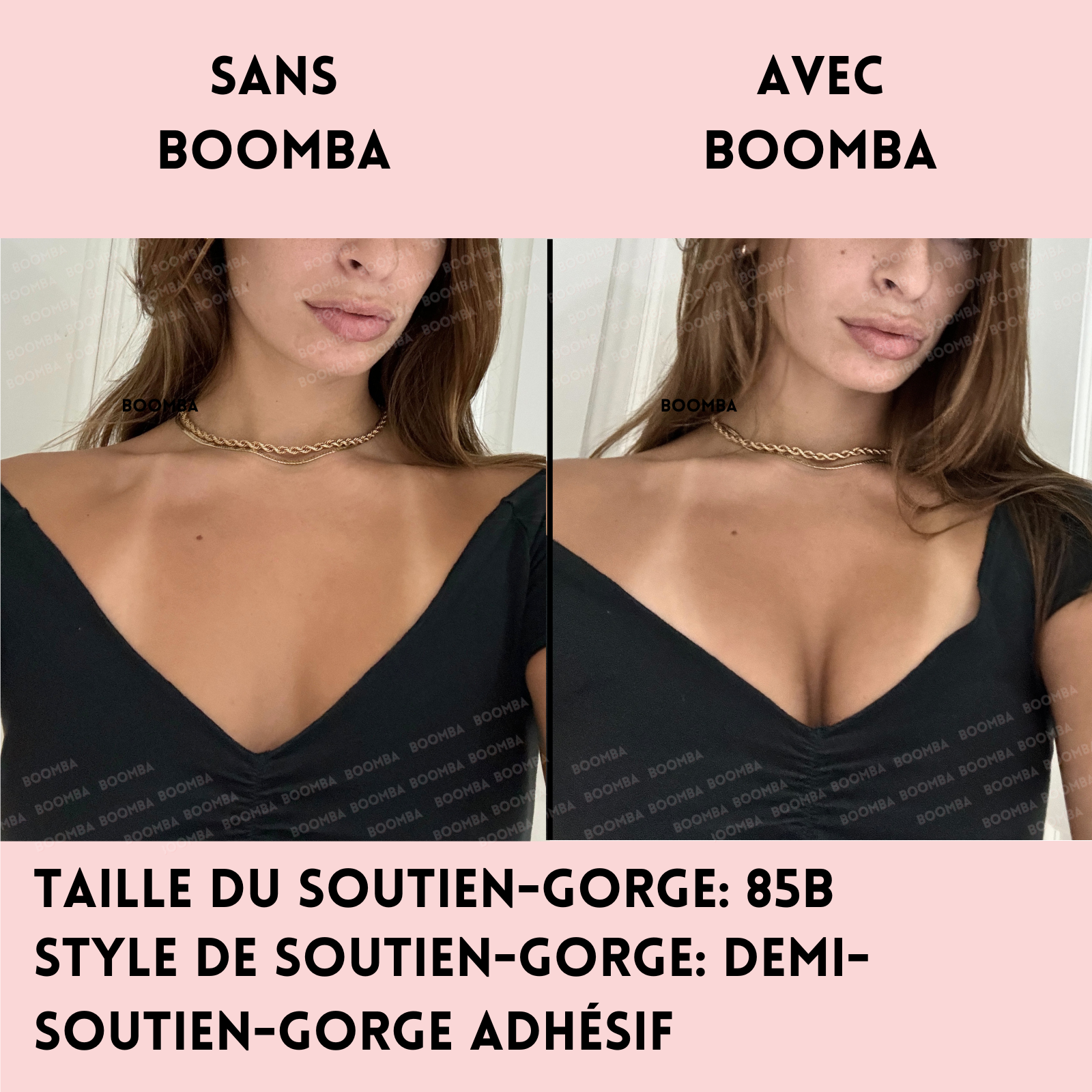 BOOMBA® Demi-soutien-gorge adhésif