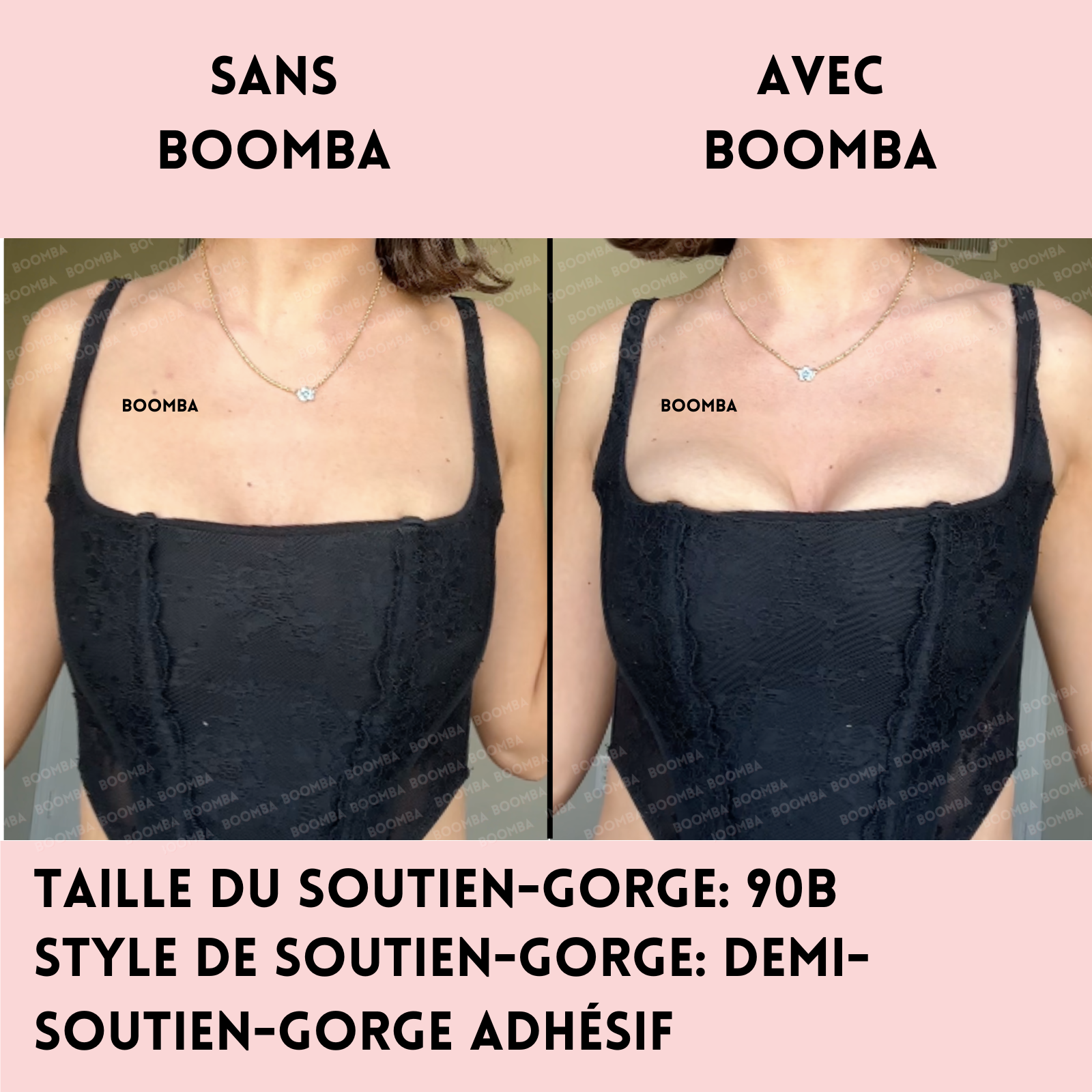 BOOMBA® Demi-soutien-gorge adhésif