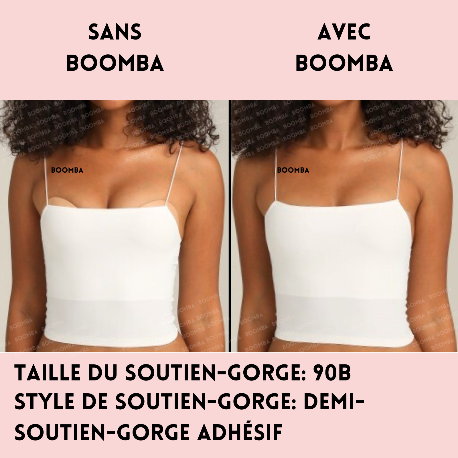 BOOMBA® Demi-soutien-gorge adhésif