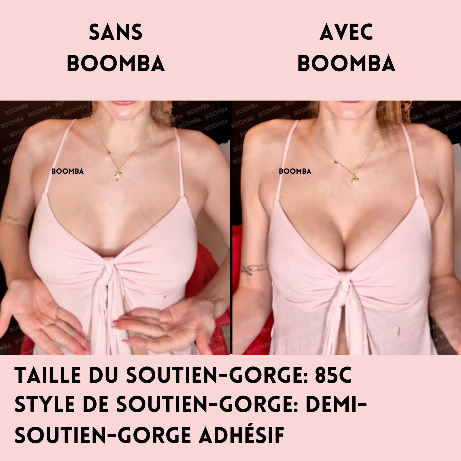 BOOMBA® Demi-soutien-gorge adhésif