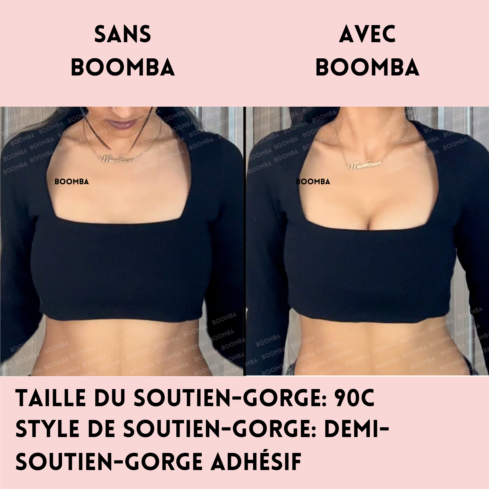 BOOMBA® Demi-soutien-gorge adhésif