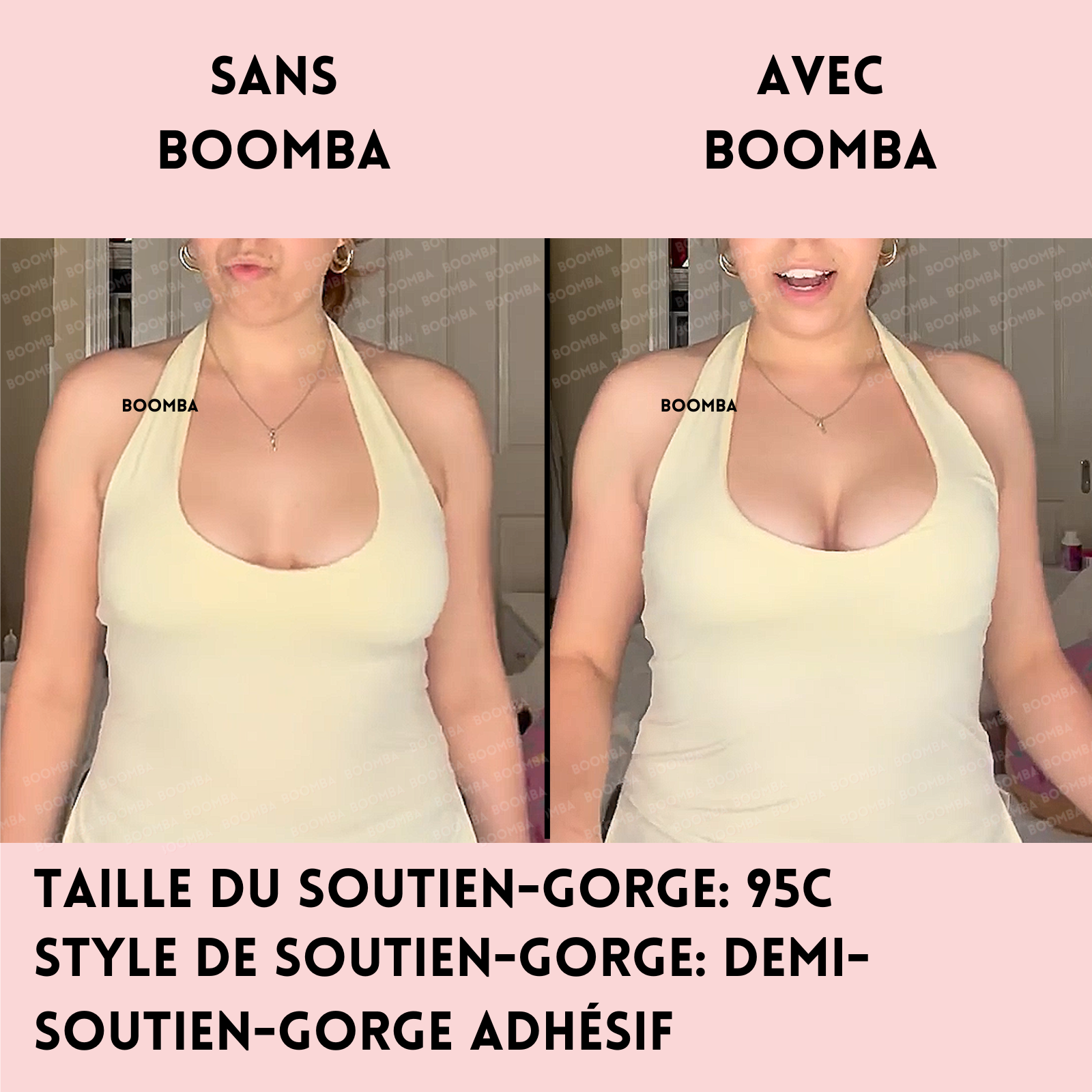 BOOMBA® Demi-soutien-gorge adhésif