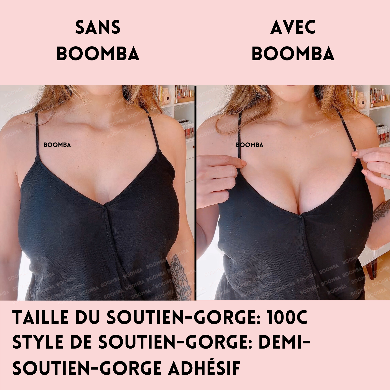 BOOMBA® Demi-soutien-gorge adhésif