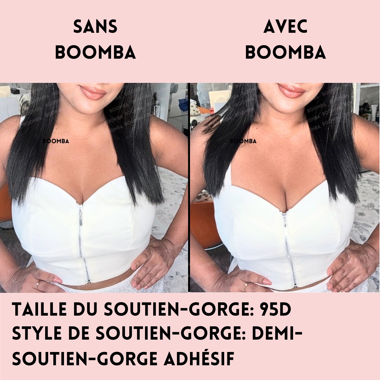BOOMBA® Demi-soutien-gorge adhésif