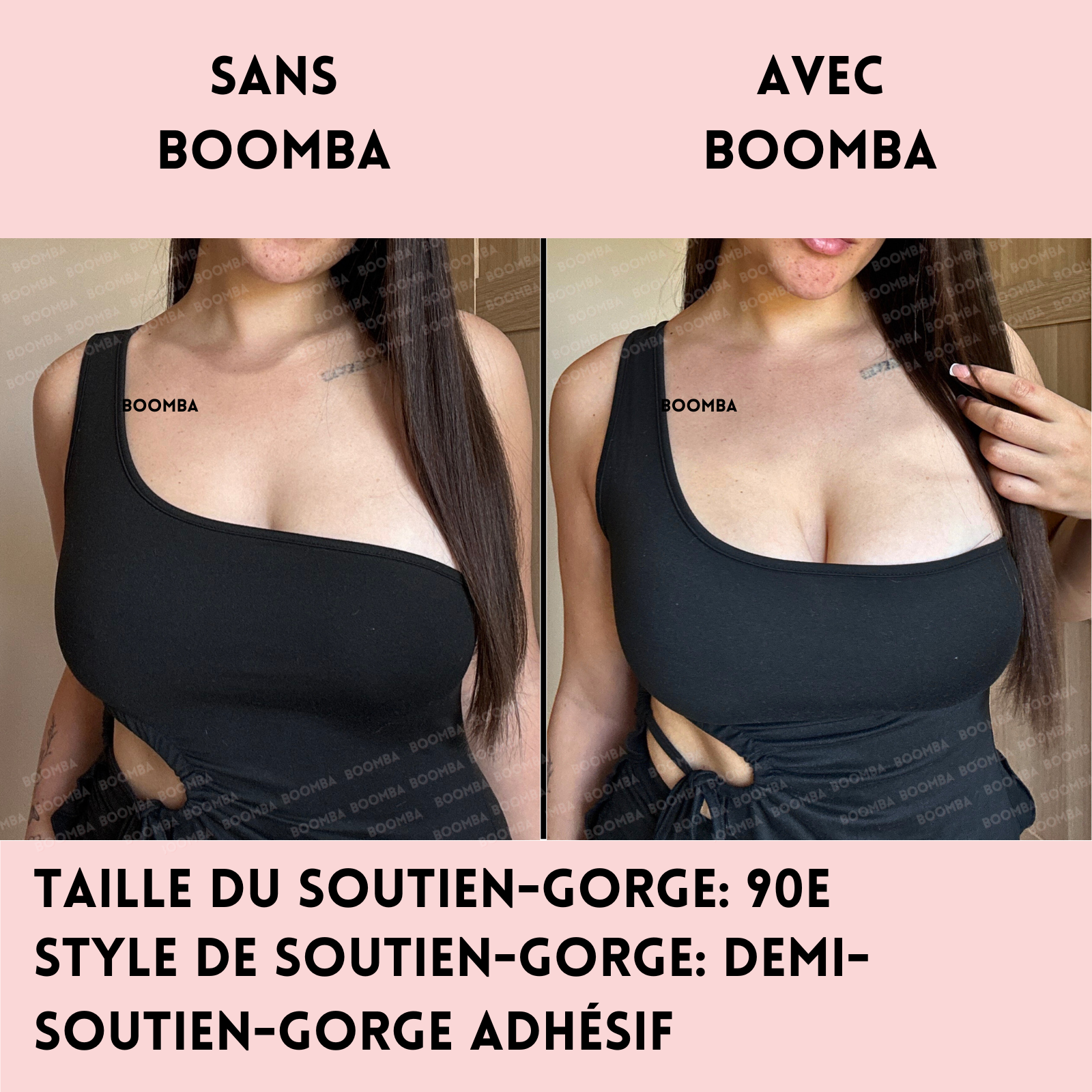 BOOMBA® Demi-soutien-gorge adhésif