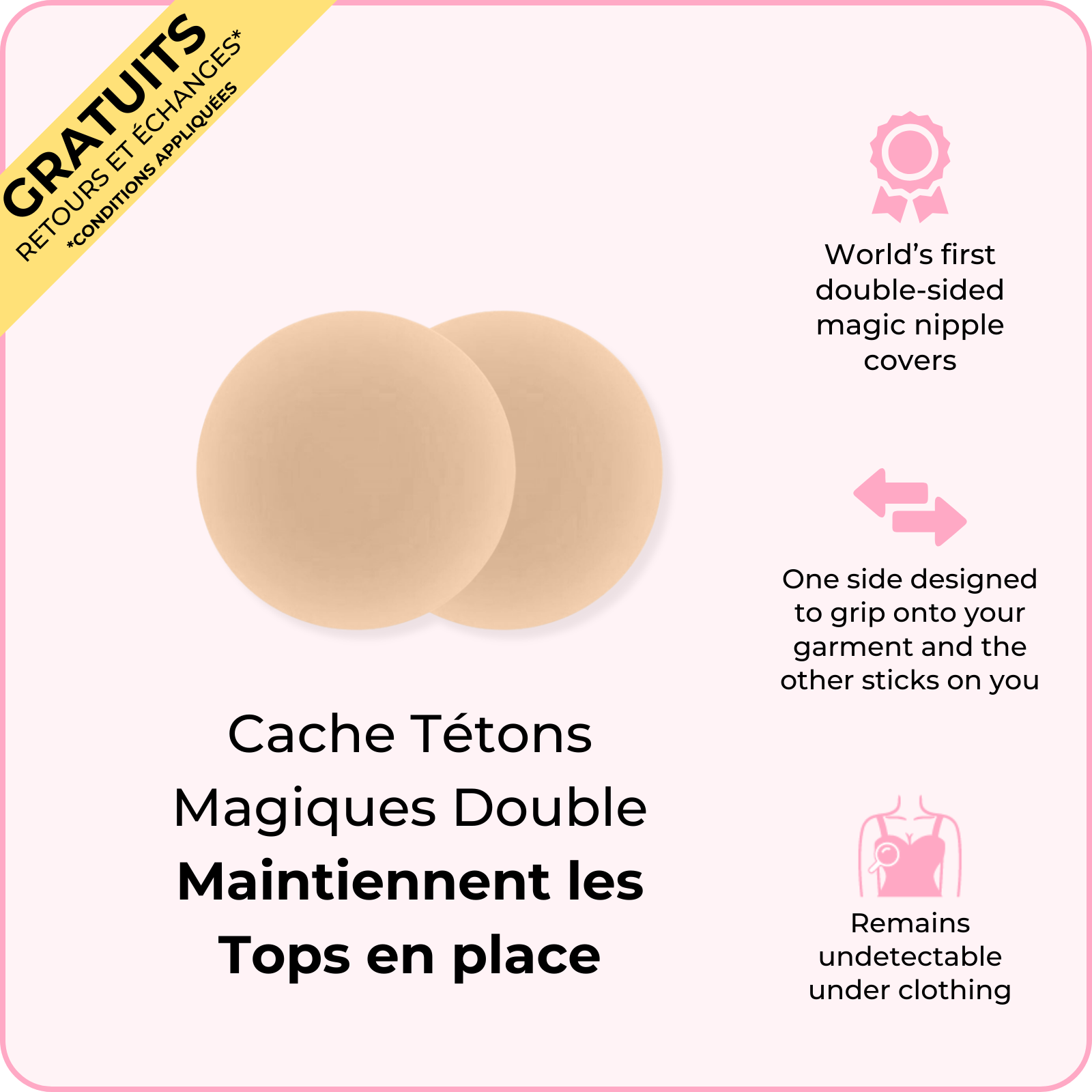 Cache Tetons Magiques Double