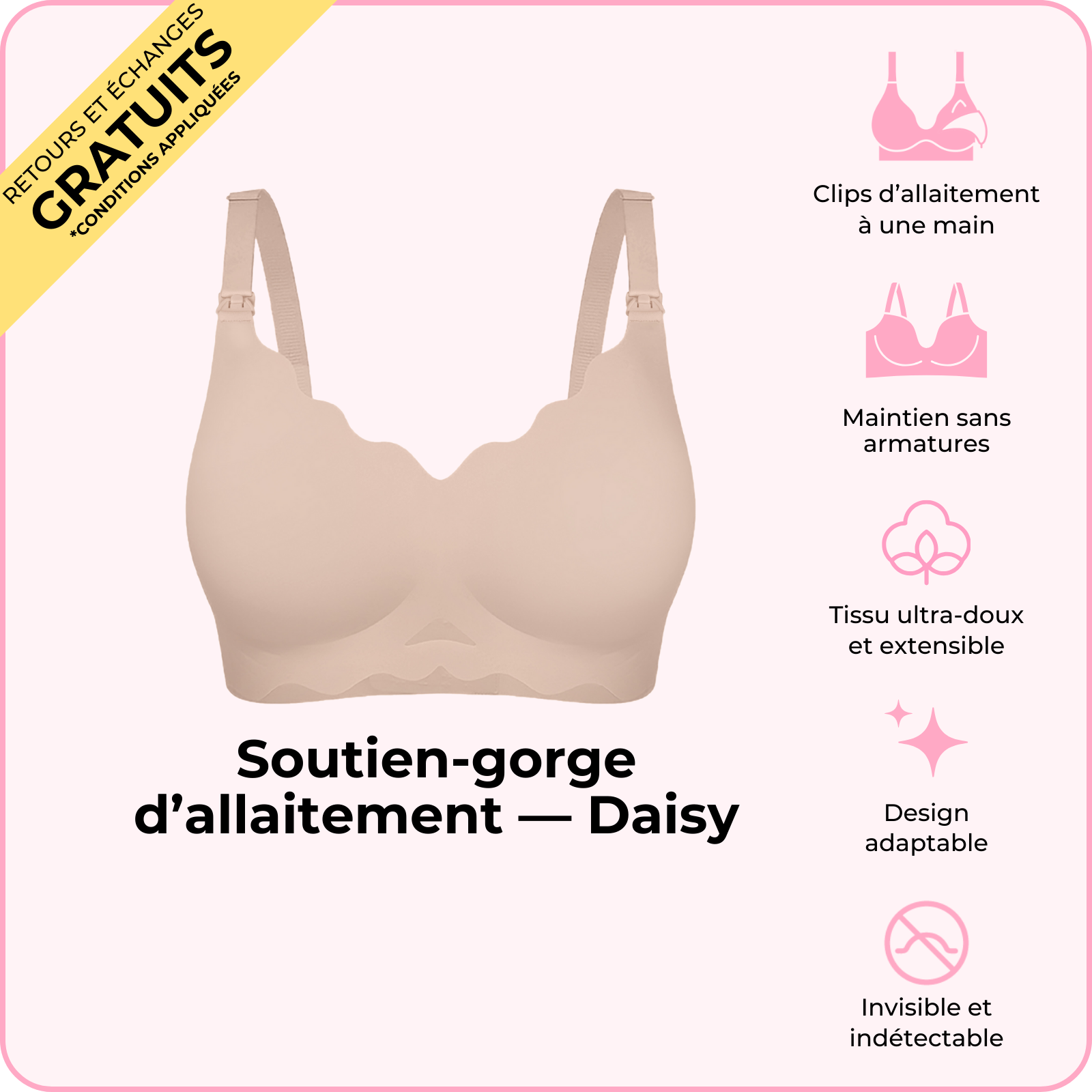 Soutien-gorge d’allaitement — Daisy