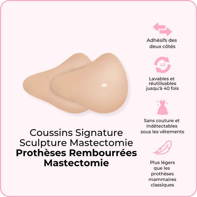 Coussins Signature Sculpture Mastectomie