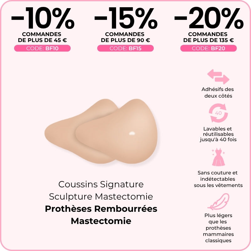 Coussins Signature Sculpture Mastectomie